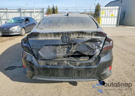 2017 Honda Civic Ex z USA, uszkodzony, nr VIN 2HGFC2F76HH556355